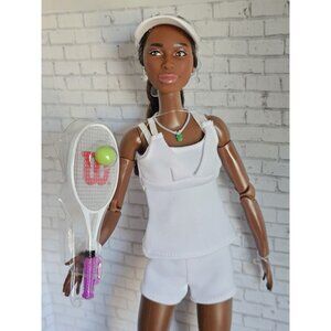Barbie Inspiring Women Series, Venus Williams Fashion Doll with Signature Tennis